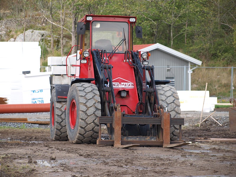 pala gommata scania Attachment