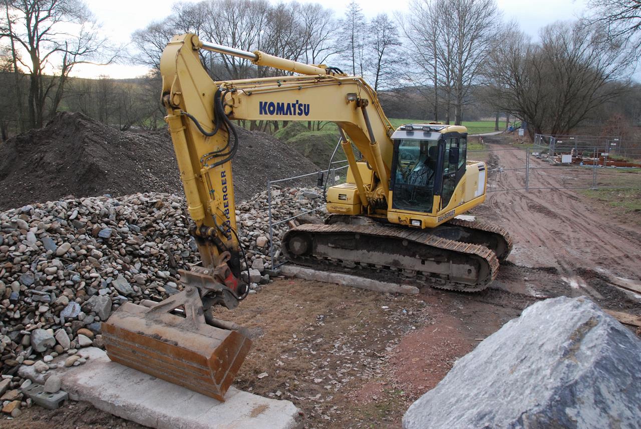 escavatore komatsu Attachment