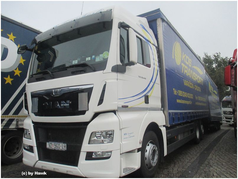 LKW-Namensschilder mit Kroatische Flagge und Ihrem Wunschtext – modrinho