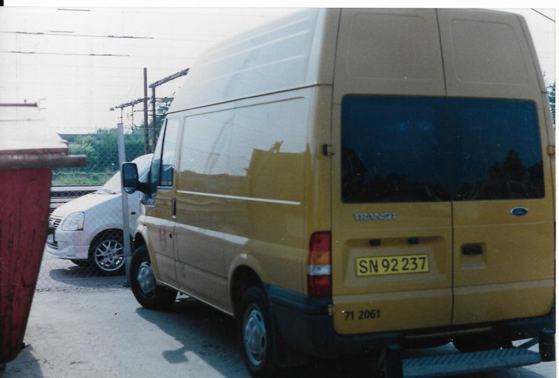 Post-Ford Transit-Heck, Padborg 1990er.jpg