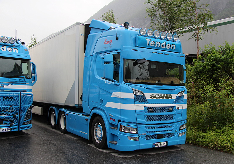 Tenden Scania R650 HL K&Uuml;KOSZ Stryn Norwegen 2020 Tim  Flaten IMG_0420.jpg