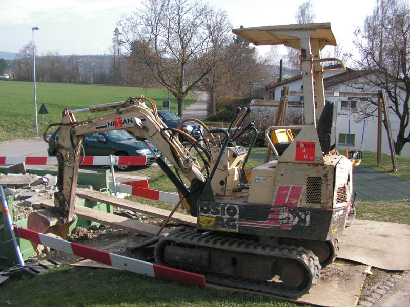 Minibagger nissan n120 #4