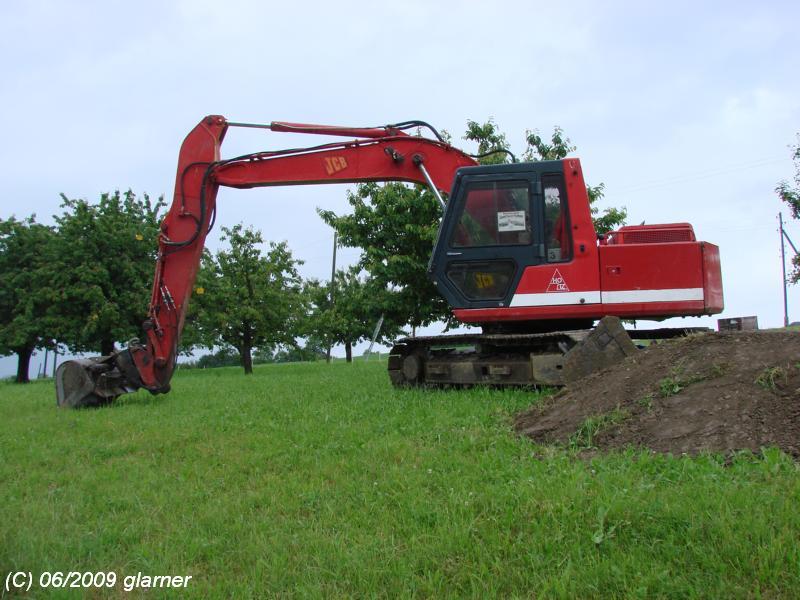 vecchio escavatore jcb Attachment