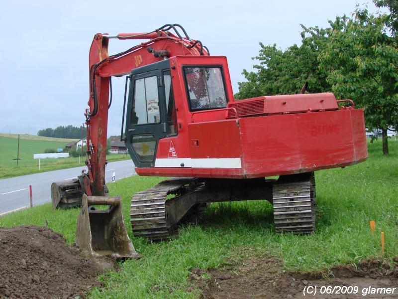 vecchio escavatore jcb Attachment