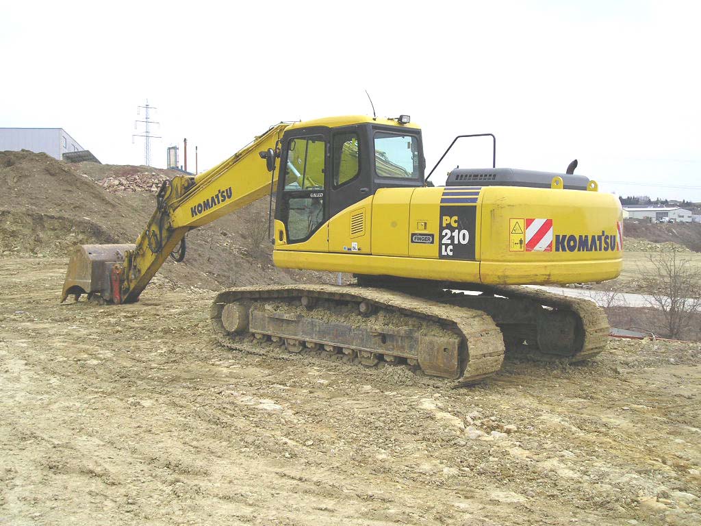 escavatore komatsu Attachment