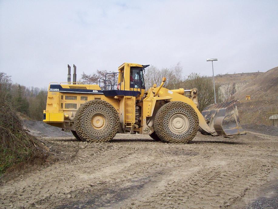 nuove pale gommate komatsu Attachment