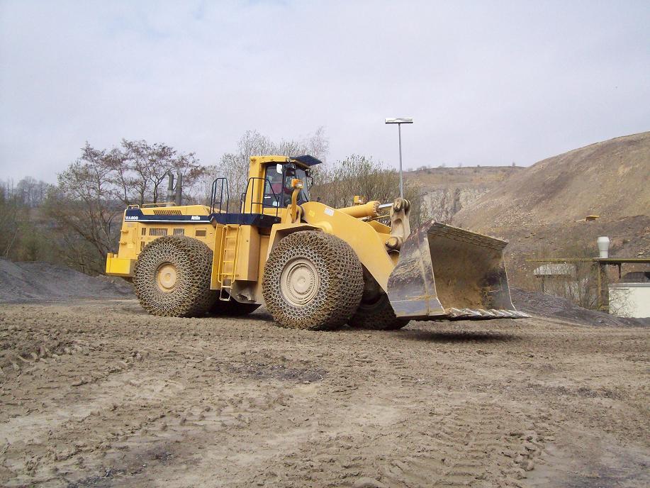 nuove pale gommate komatsu Attachment