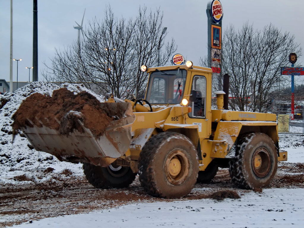 caricatore gommato 55c hanomag -mf massey e ferguson Attachment