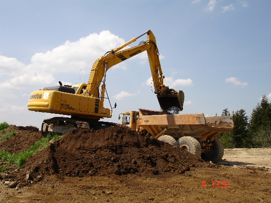 escavatore komatsu Attachment