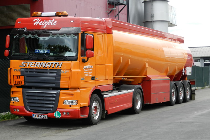 DAF XF 105.460 Tanksattelzug Sternath K643DB.jpg