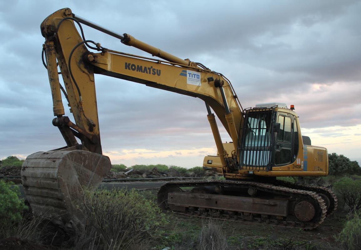 escavatore komatsu Attachment