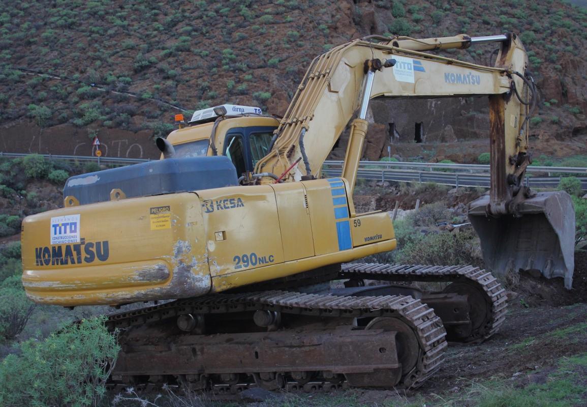 escavatore komatsu Attachment