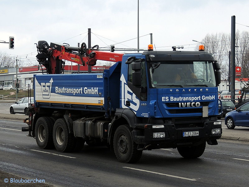 ES Bautransport GmbH, Iveco Trakker 450.jpg