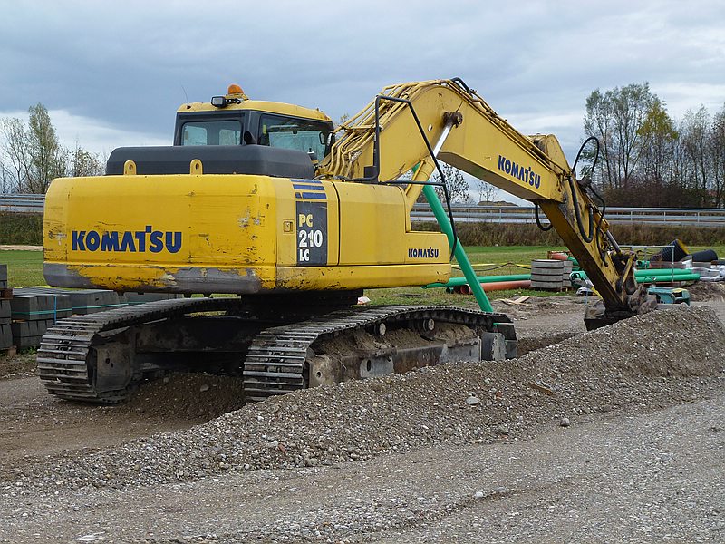 escavatore komatsu Attachment