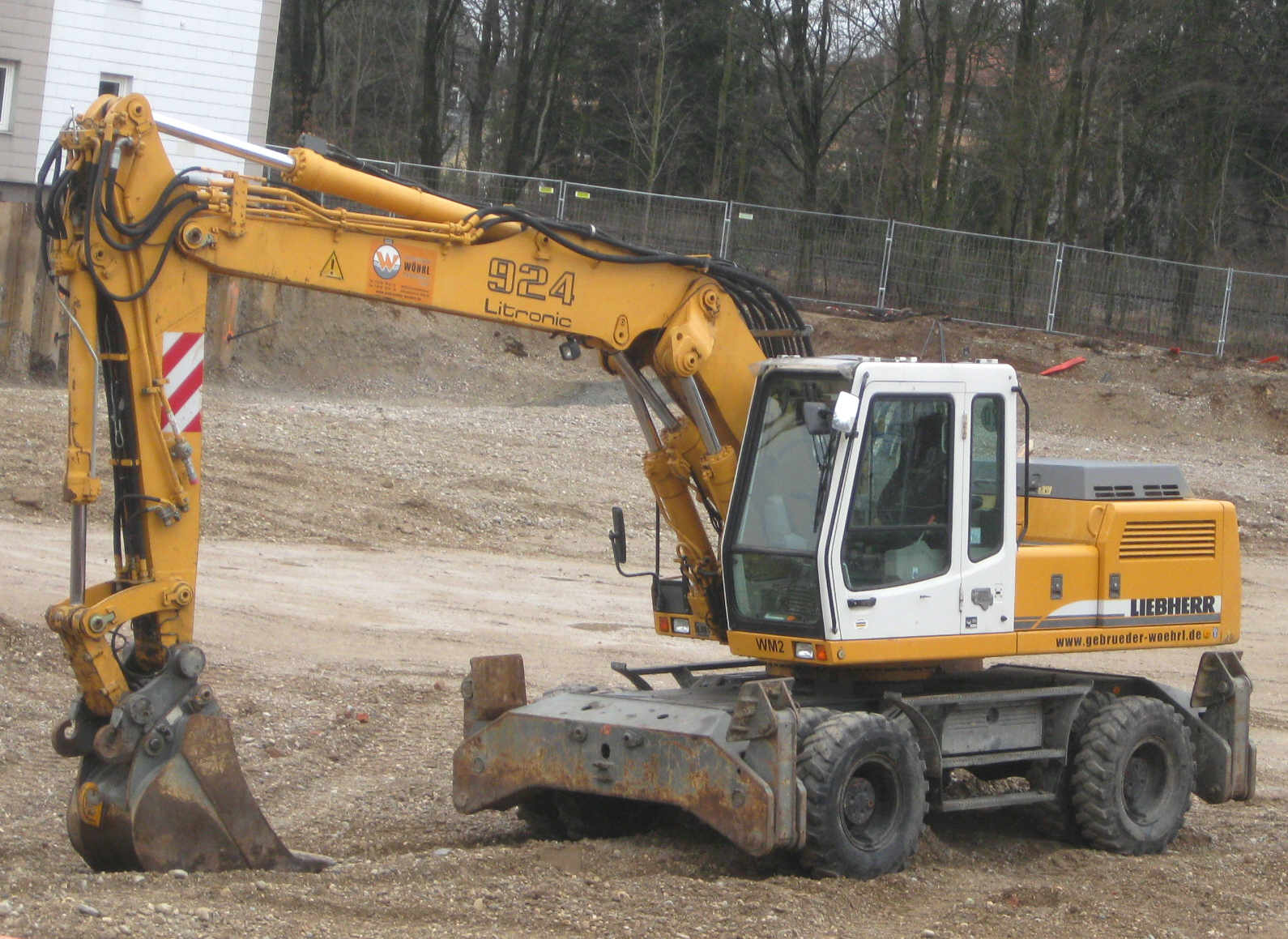 Baumaschinenbilder De Forum Liebherr Liebherr Mobilbagger A924 A924b